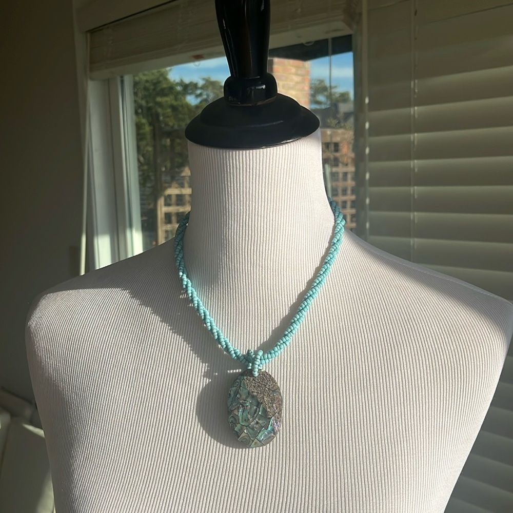Gorgeous tortoise shell necklace